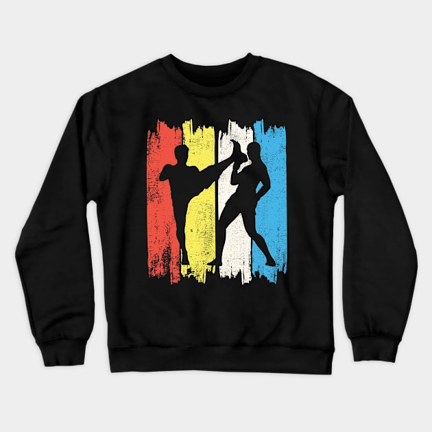 Martial Arts Thai Boxing Boxing Karate Gift Crewneck Sweatshirt by POS